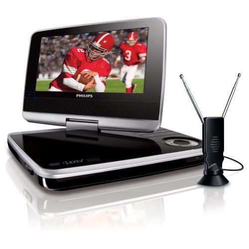 buy DVD & Blu-Ray Player Recorders Philips PET749-37 7- Inch Portable TV-DVD Player - click for details